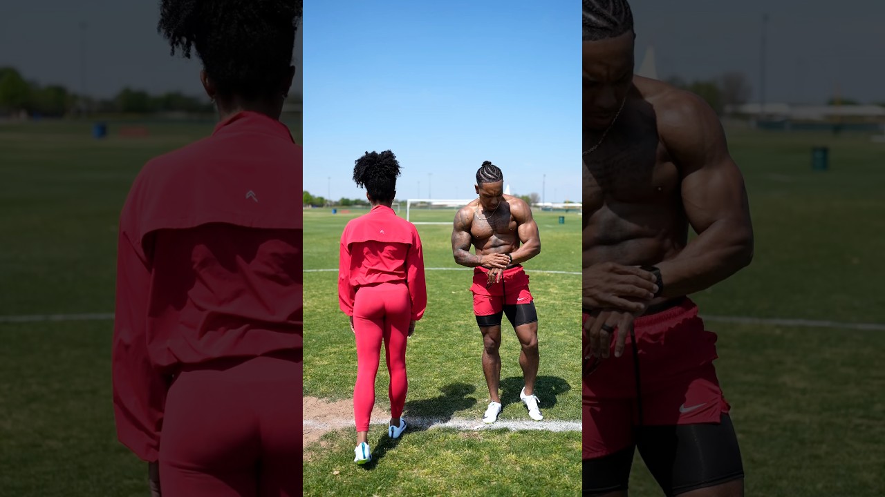 Racing my wife, and if she wins…I’ll buy her the brand new car she wants…😅🥵