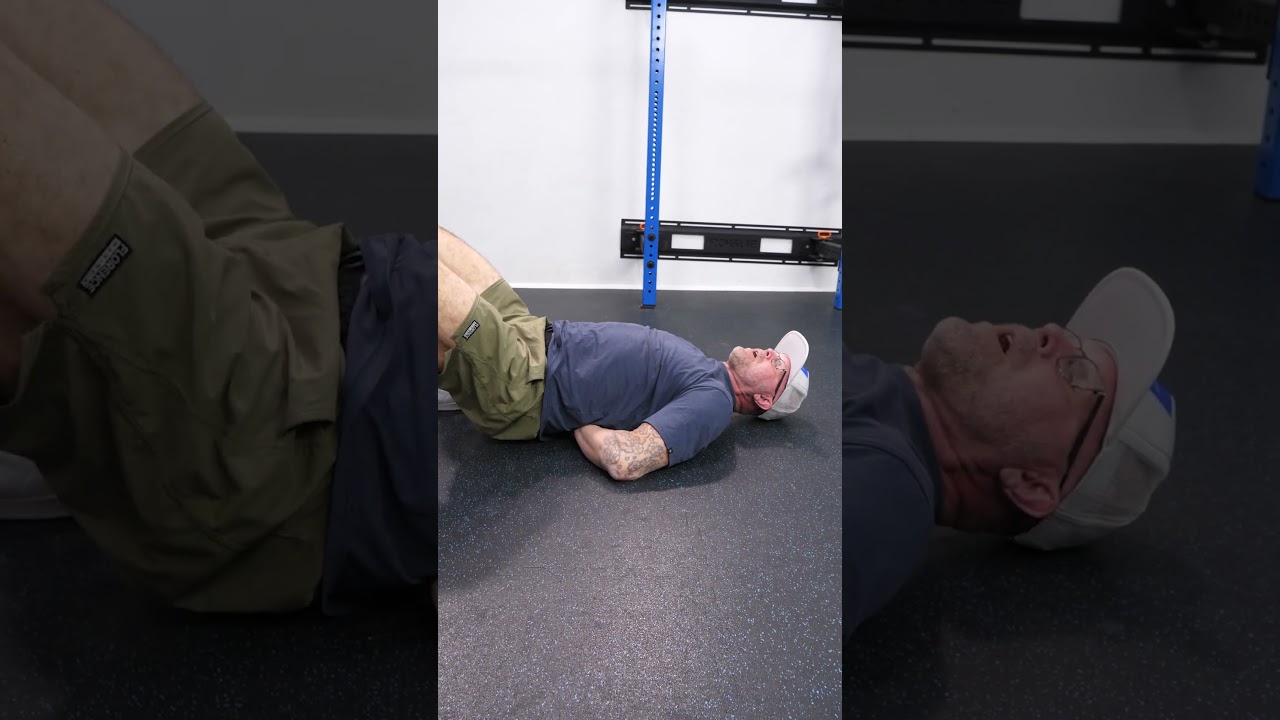 Shoulder Internal Rotation Isometric: Hand-Behind-Back Bridge Holds (3x 30 Seconds)