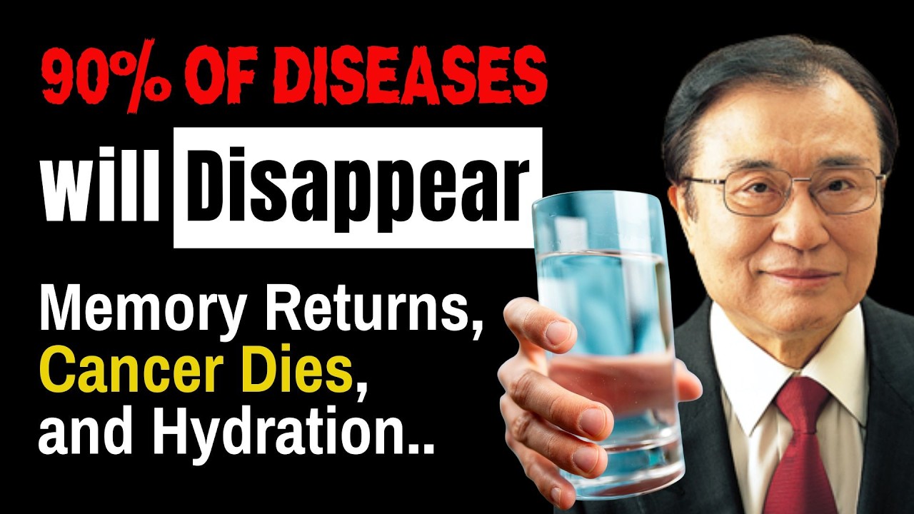 Japanese Oldest Doctor: Just Drink Water This Way and You Will Live to 100