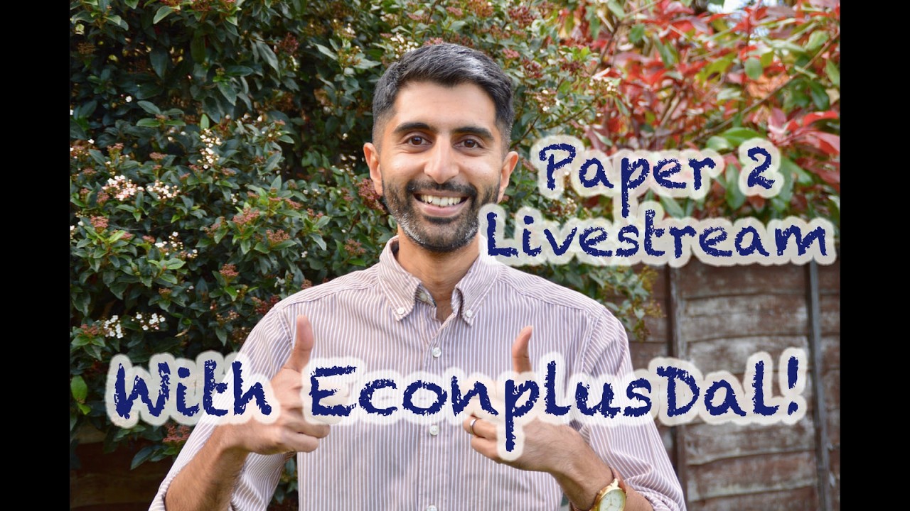 Paper 2 Live Stream with EconplusDal! For CRUSHING Paper 2!!!