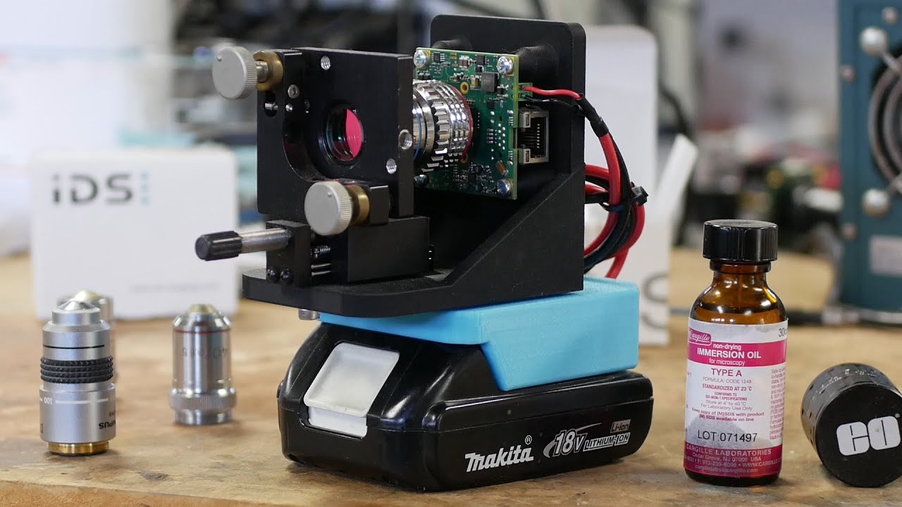 f/0.38 camera lens made with oil immersion microscope objective