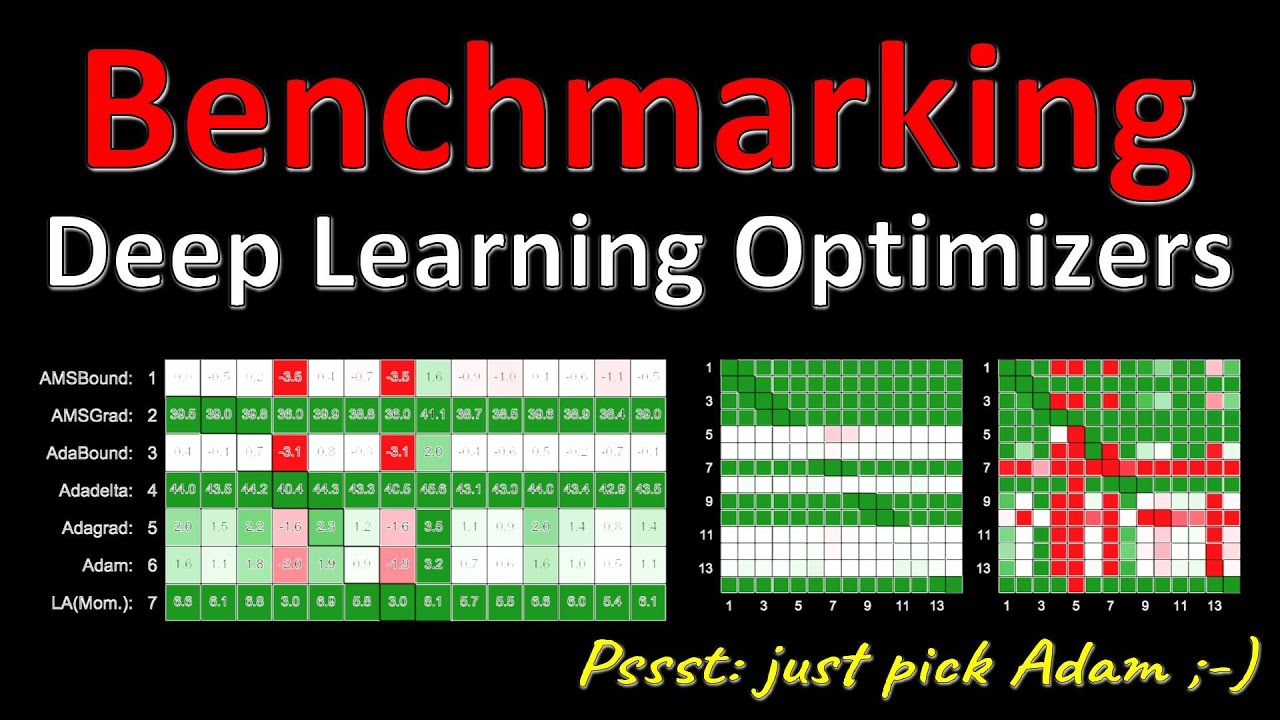 Descending through a Crowded Valley -- Benchmarking Deep Learning Optimizers (Paper Explained)