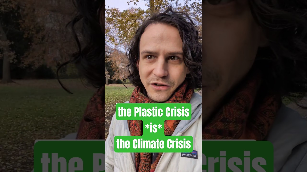 plastics cause climate crisis cause plastic crisis... #climatechange #science