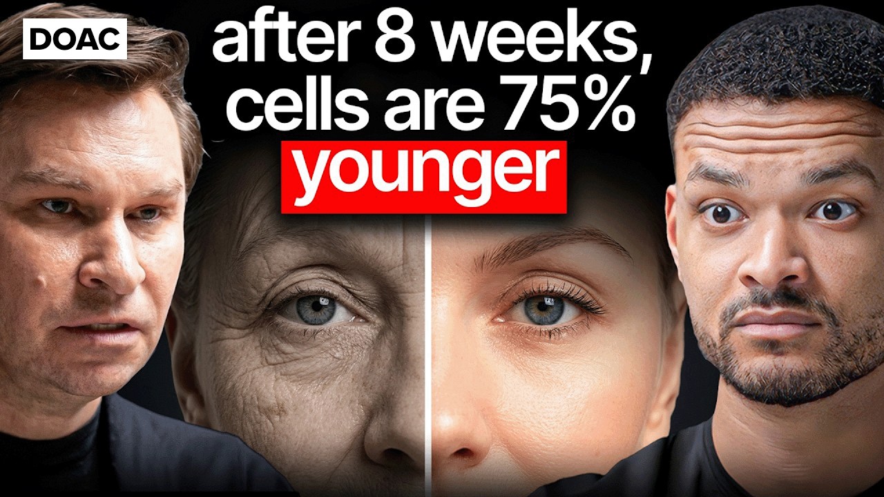 Dr David Sinclair: Can Aging Be Reversed? After 8 Weeks, Cells Appeared 75% Younger In Tests!