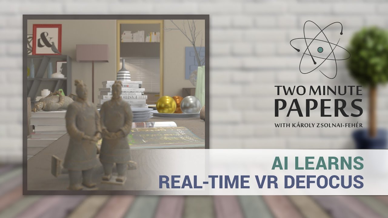 AI Learns Real-Time Defocus Effects in VR
