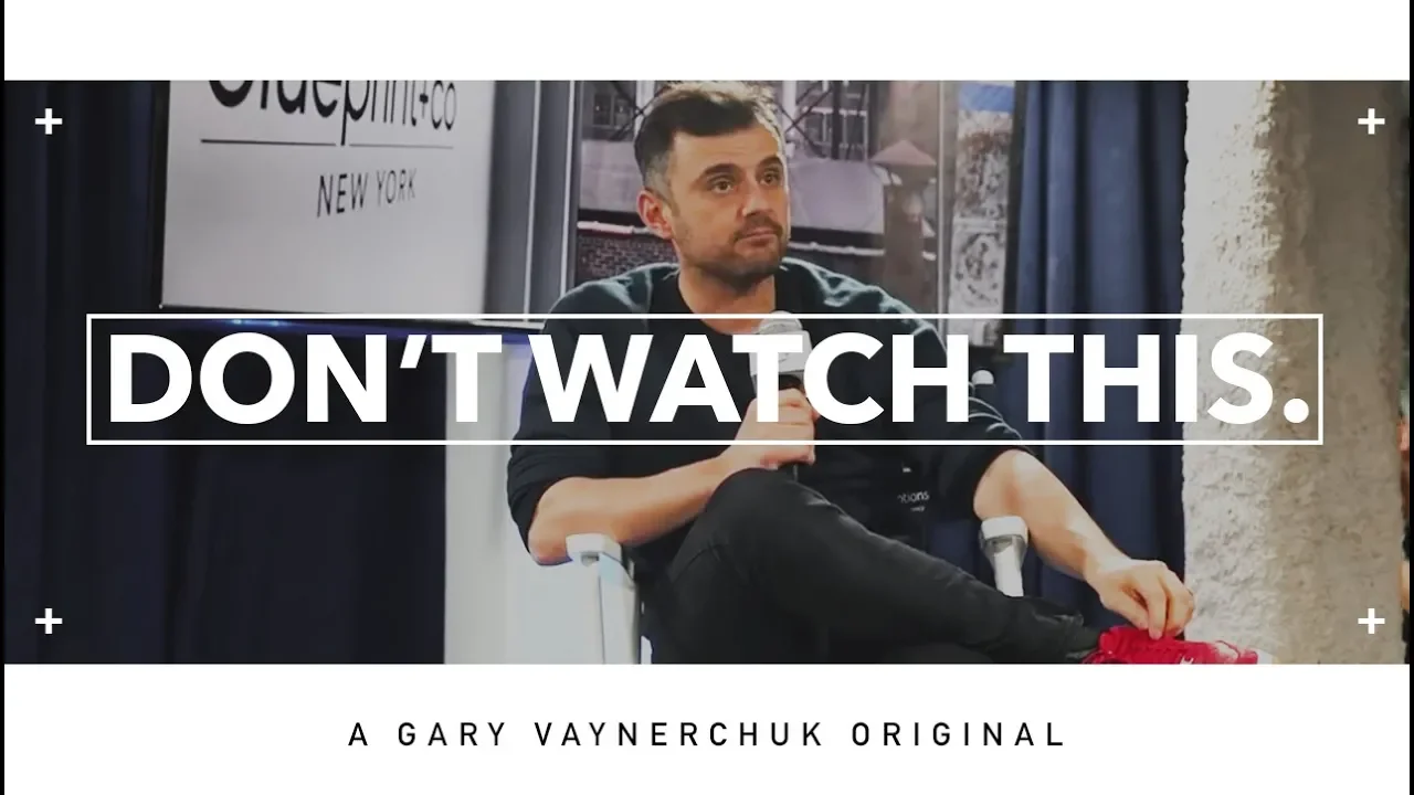 Don’t Watch This If You’re Happy | Blueprint and Co. NYC 2017 Keynote in 5