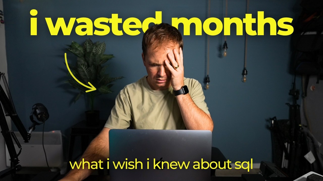 7 Things I Wish I Knew Before Learning SQL