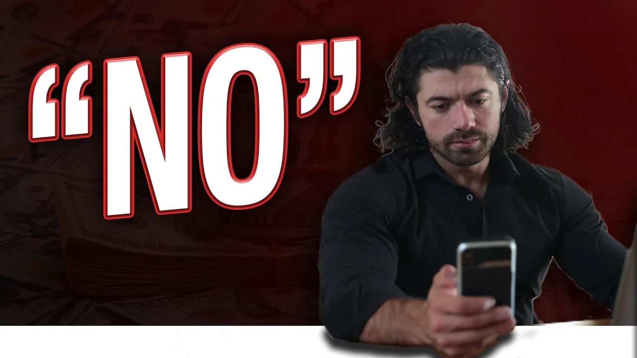 Close High-Ticket Sales By Saying "NO"