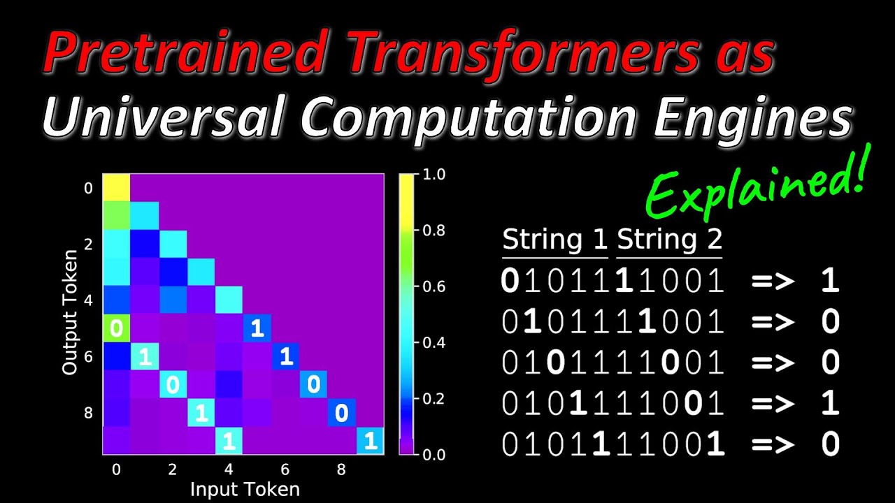 Pretrained Transformers as Universal Computation Engines (Machine Learning Research Paper Explained)