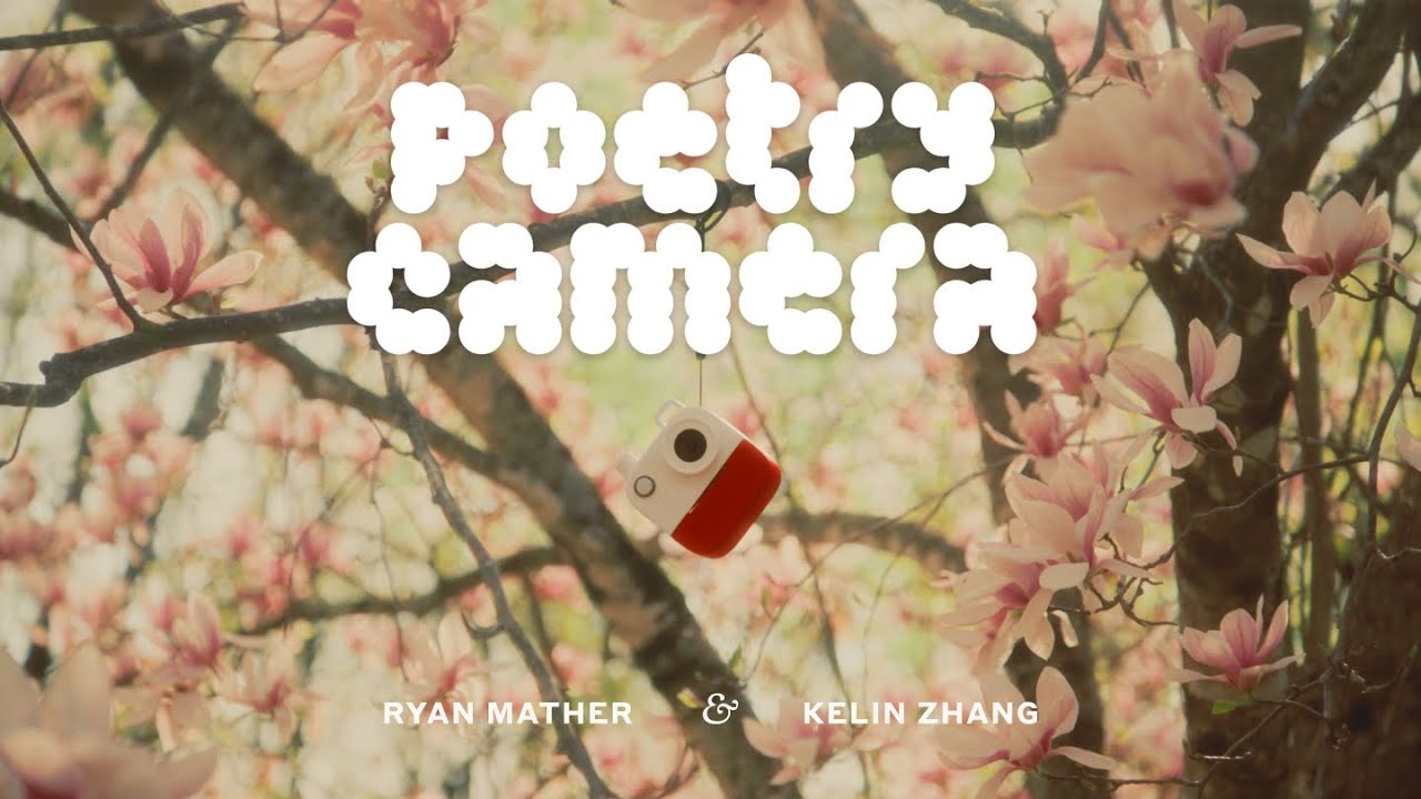A camera that makes poems