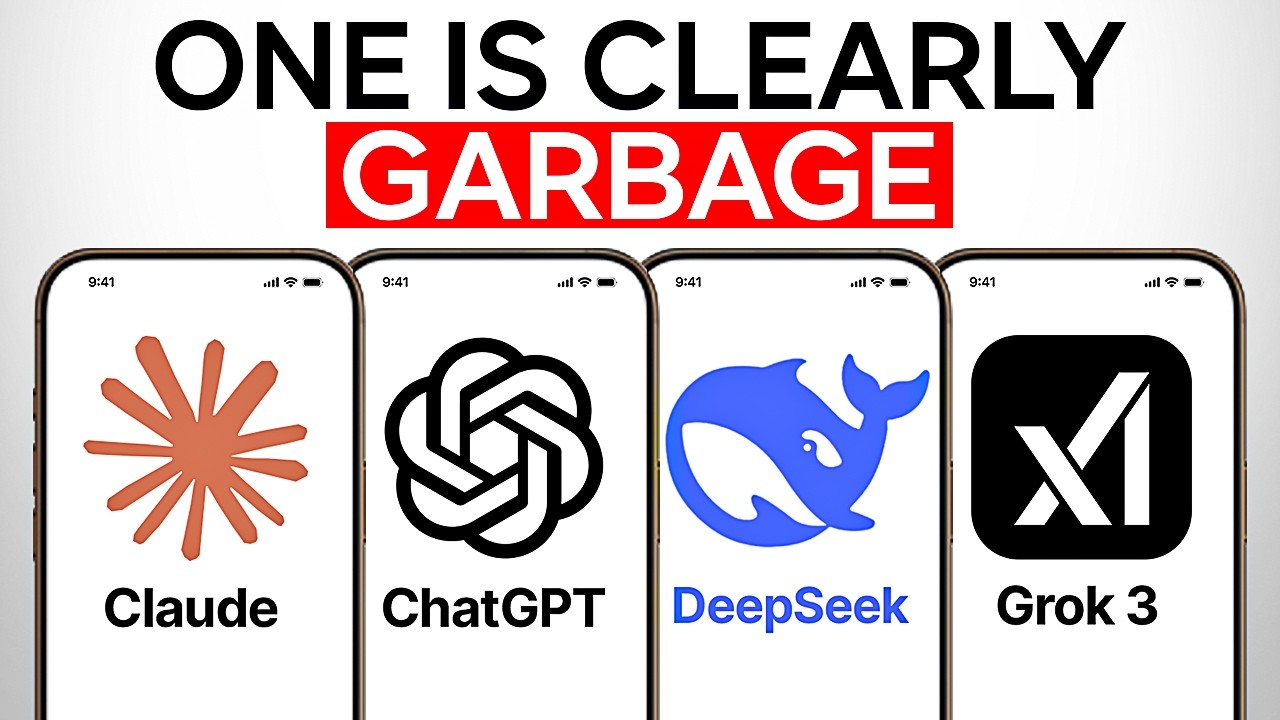 Grok 3 VS ChatGPT vs DeepSeek VS Claude: Who Wins?