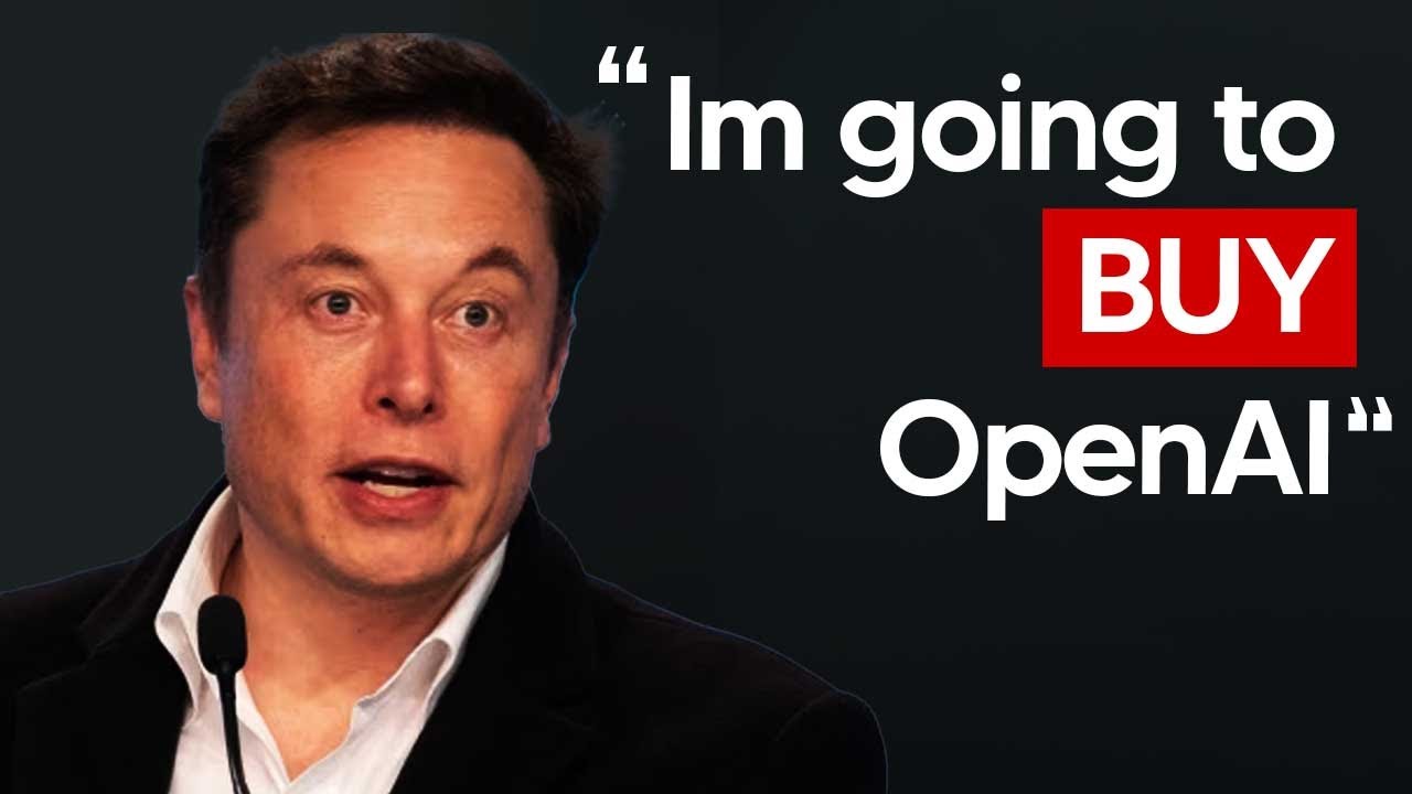 Elon Musks Stunning New Announcement. "Im Buying OpenAI"