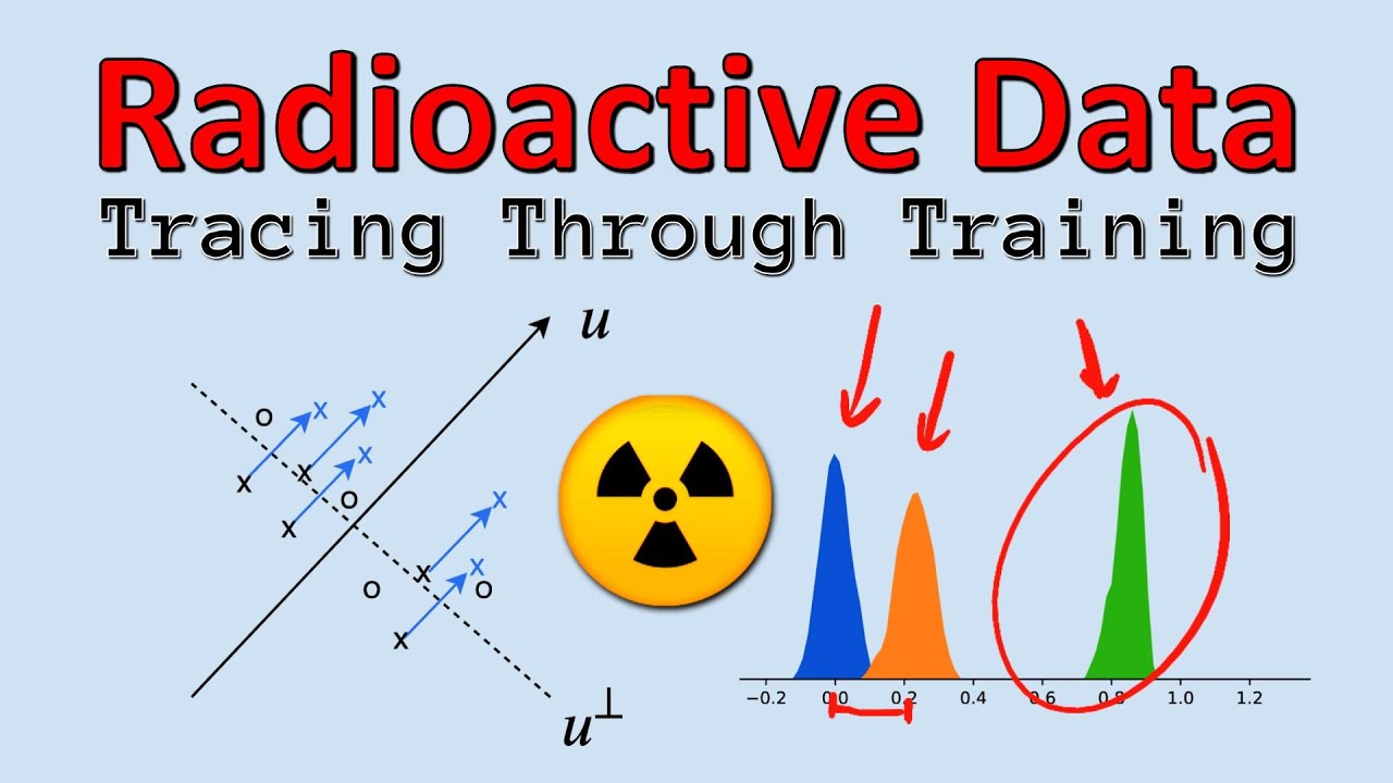 Radioactive data: tracing through training (Paper Explained)