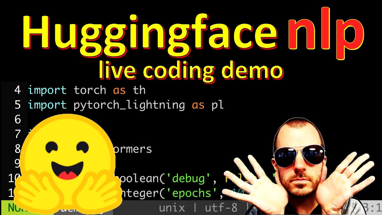 [Code] PyTorch sentiment classifier from scratch with Huggingface NLP Library (Full Tutorial)