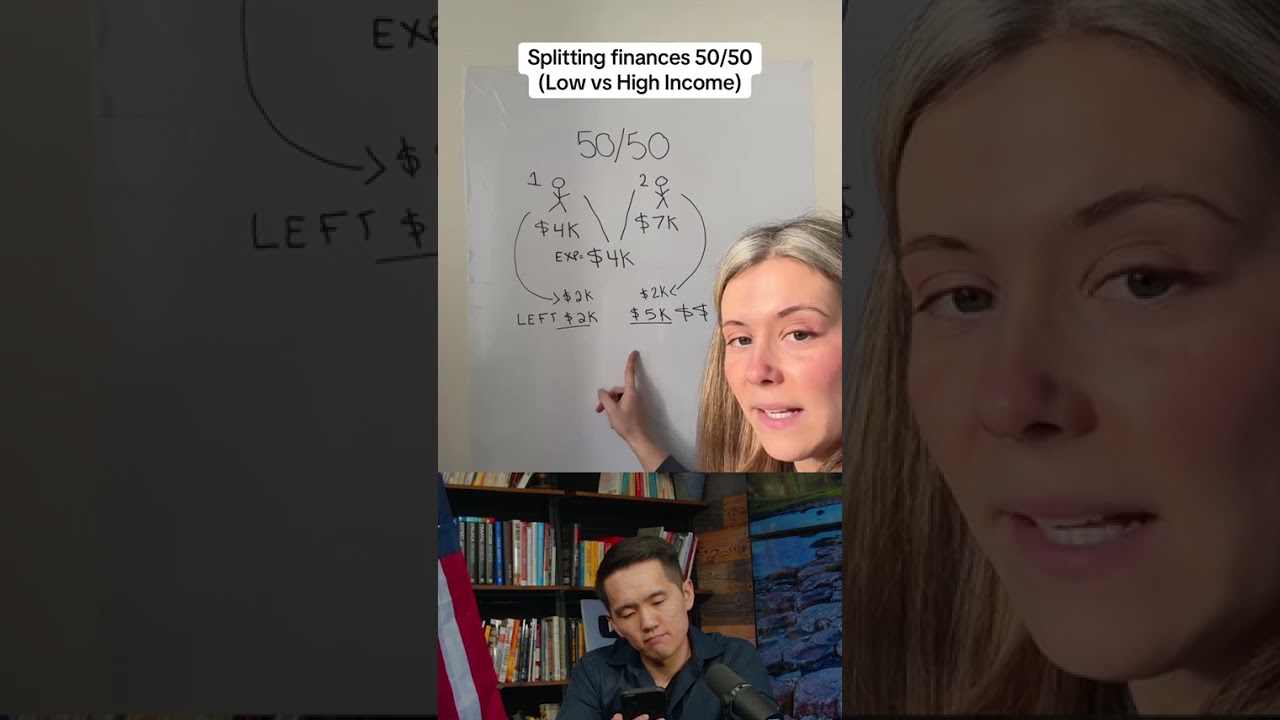 A 50/50 split isn’t always fair in relationships—when you’re building a life together, finances shou