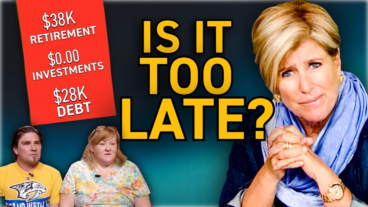 They Want to Retire in 12 Years & Have $38K Saved. Is It Too Late? Suze Orman Decides. | House Call