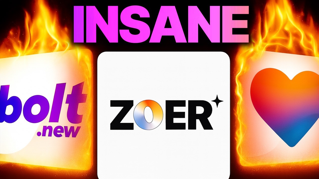 Zoer: NEW AI Agent DESTROYS Bolt & Loveable? (FREE!) 🤯