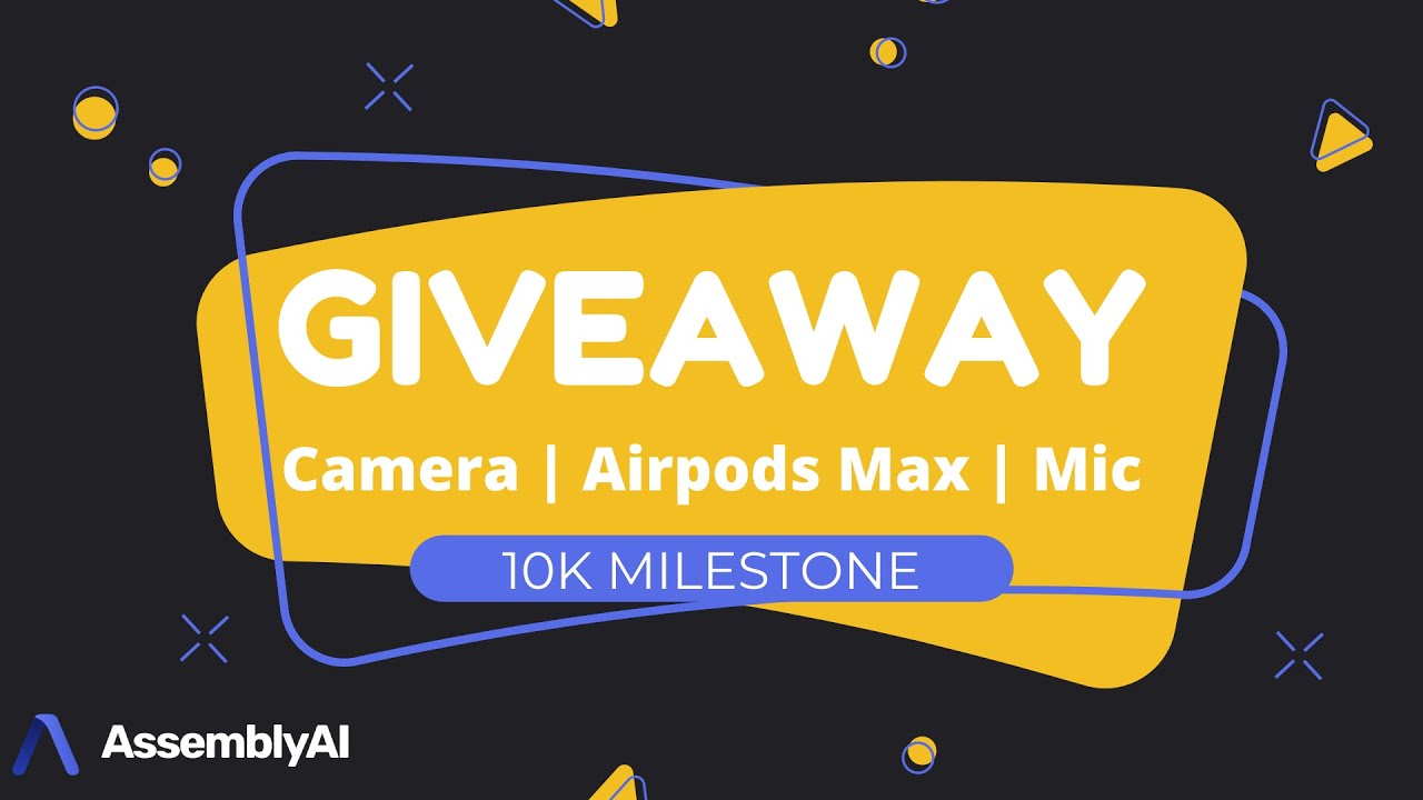 GIVEAWAY: Airpods MAX, Camera, Microphone!!! 10K Subscribers Special