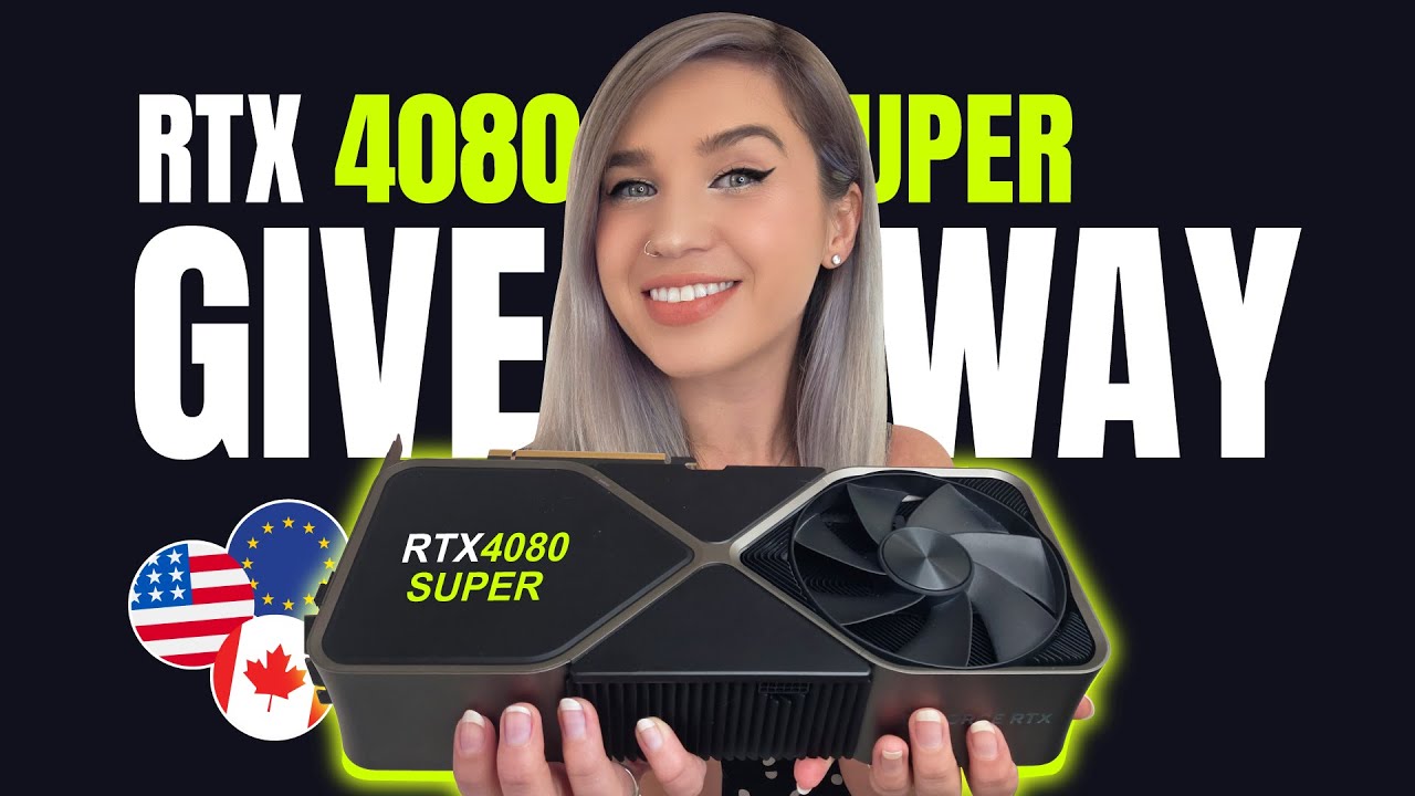 I’m Giving Away an RTX 4080 SUPER 🎁 NVIDIA GTC DC Special! 🚀