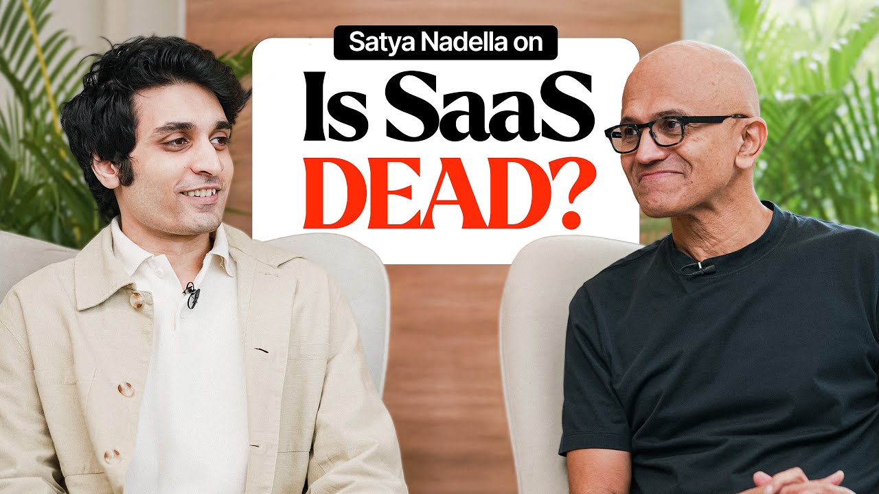 Сатья Наделла о будущем SaaS, эре агентов и советах для инженеров