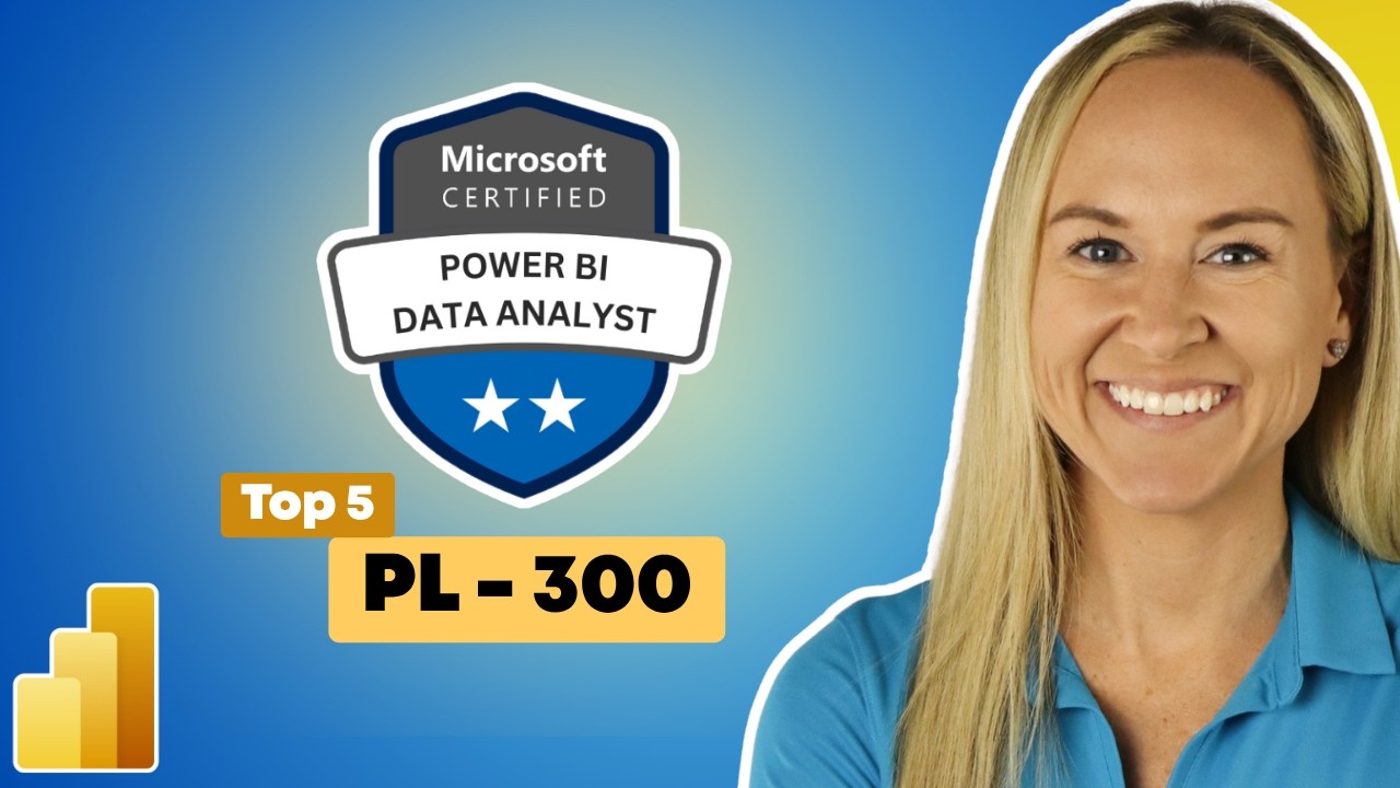 Our Top 5 Areas to Study for the PL-300 Exam!