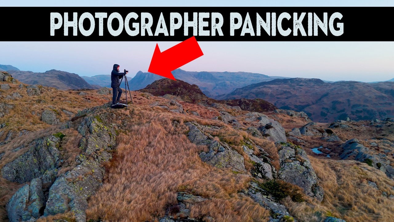 I hiked in the dark to photograph sunrise like a headless chicken