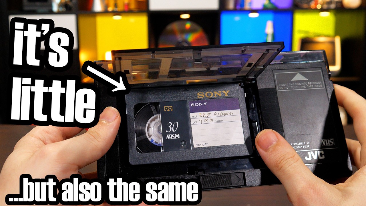 VHS-C: a lazy idea that's also perfect