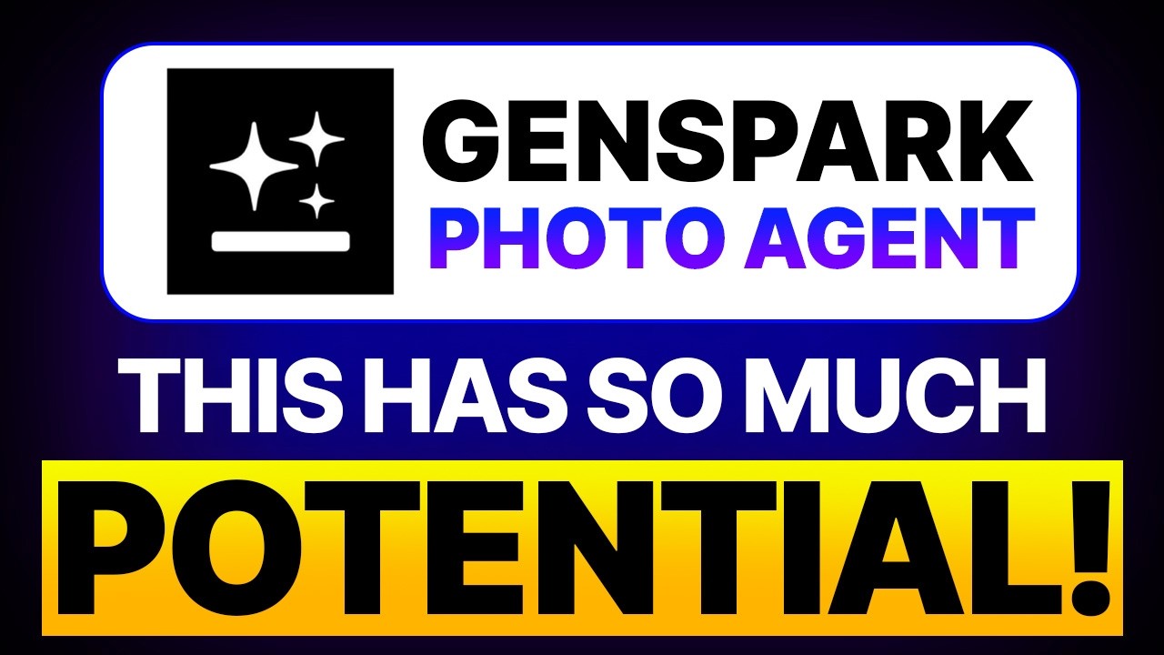NEW Genspark AI Photo Agent is INSANE!
