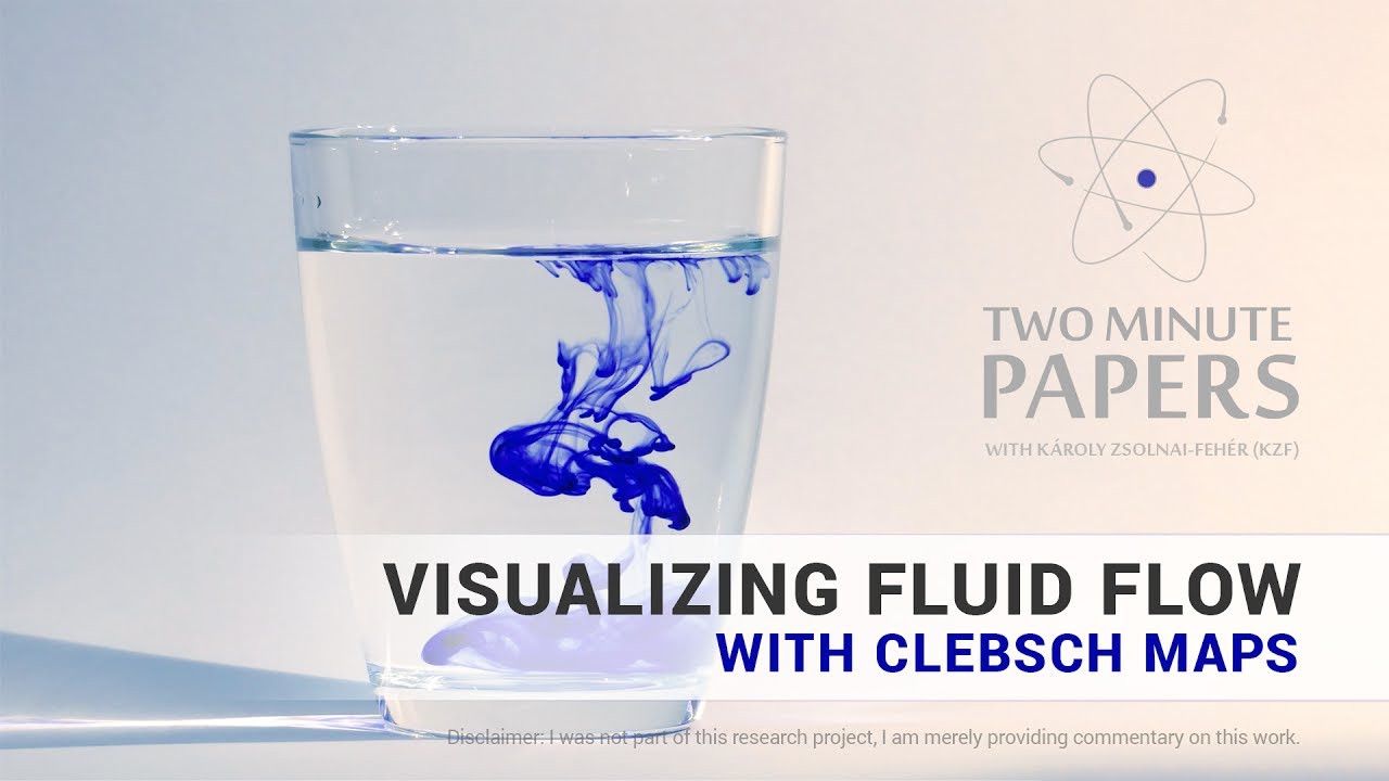 Visualizing Fluid Flow With Clebsch Maps | Two Minute Papers #170