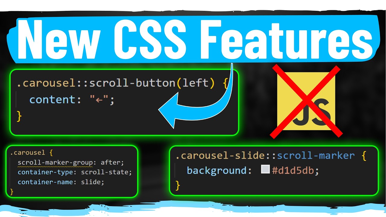 NEW CSS Scroll Features are Game Changers