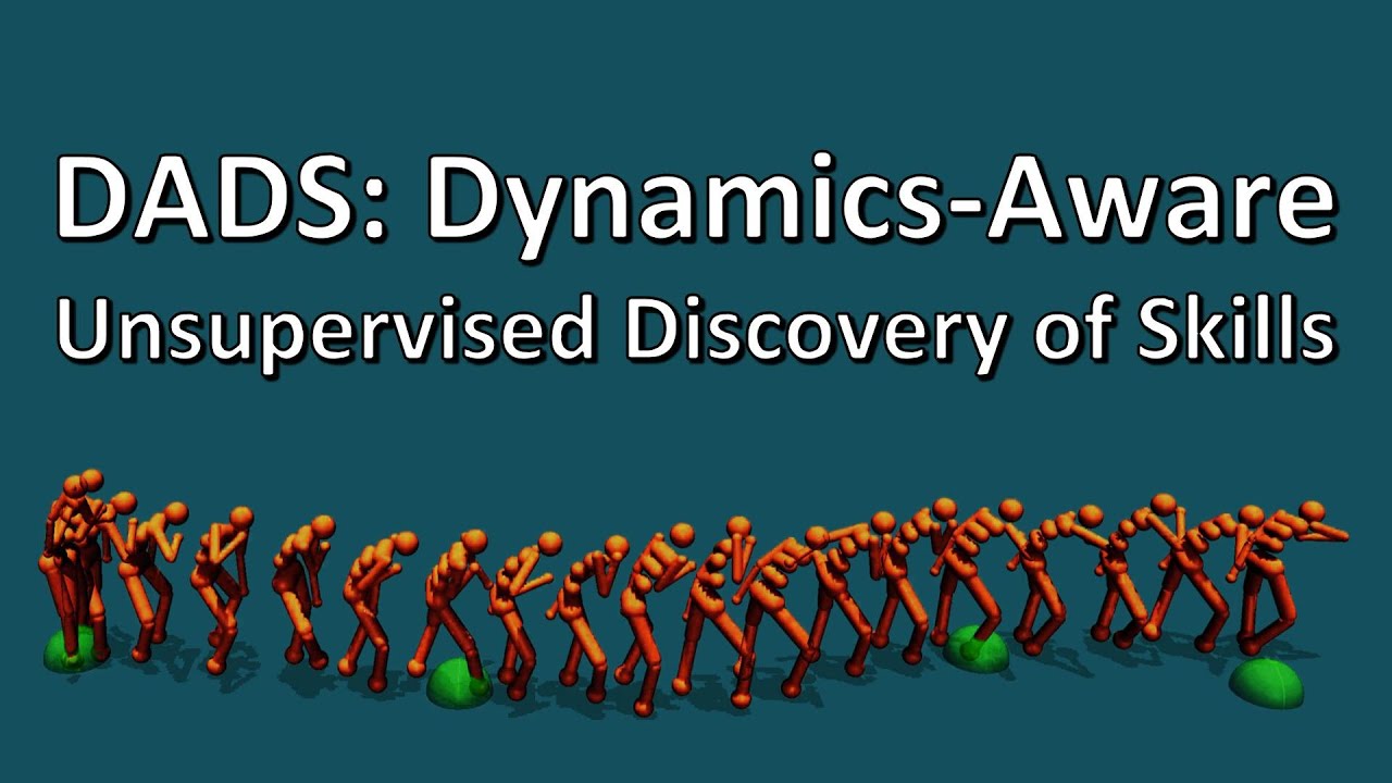 Dynamics-Aware Unsupervised Discovery of Skills (Paper Explained)