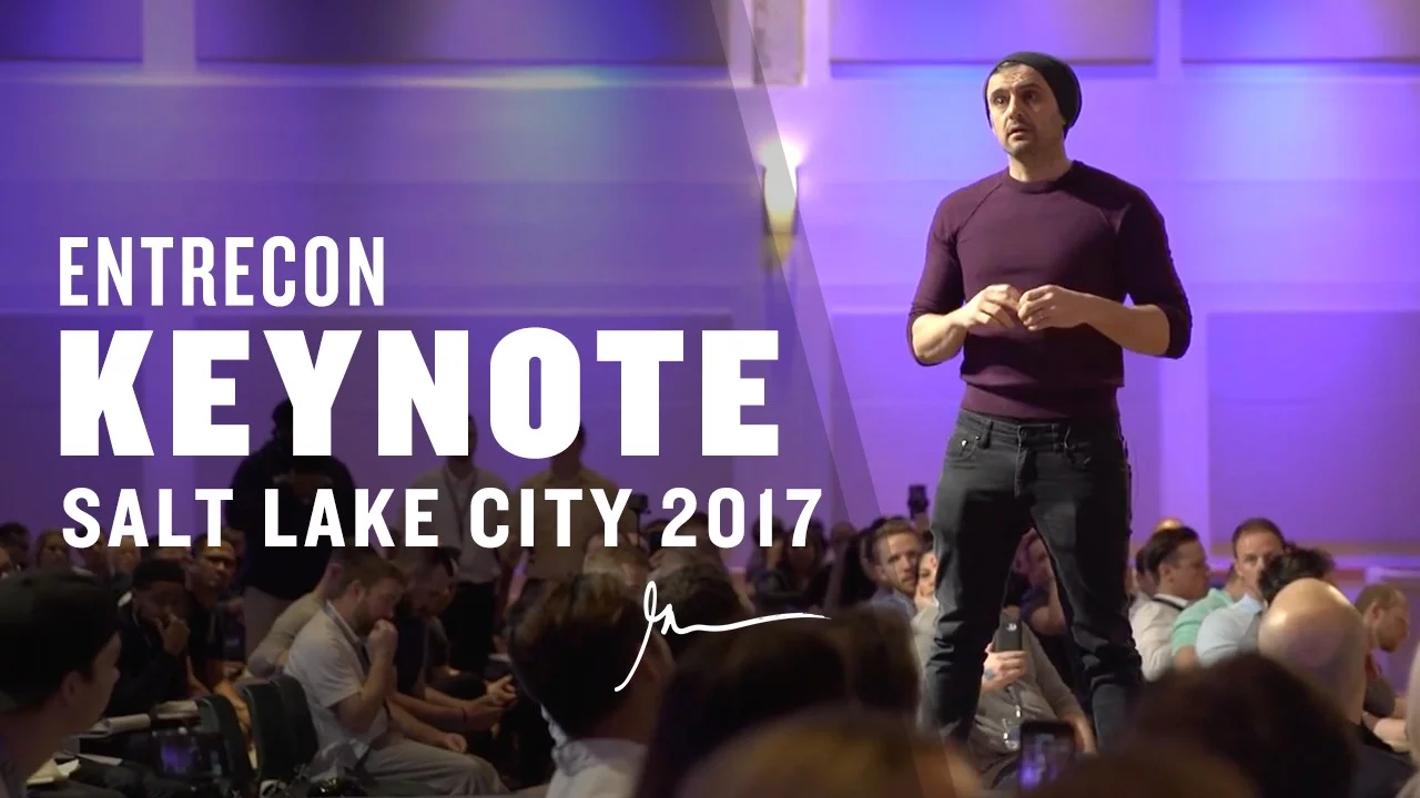 ENTRECON GARY VAYNERCHUK KEYNOTE | SALT LAKE CITY 2017
