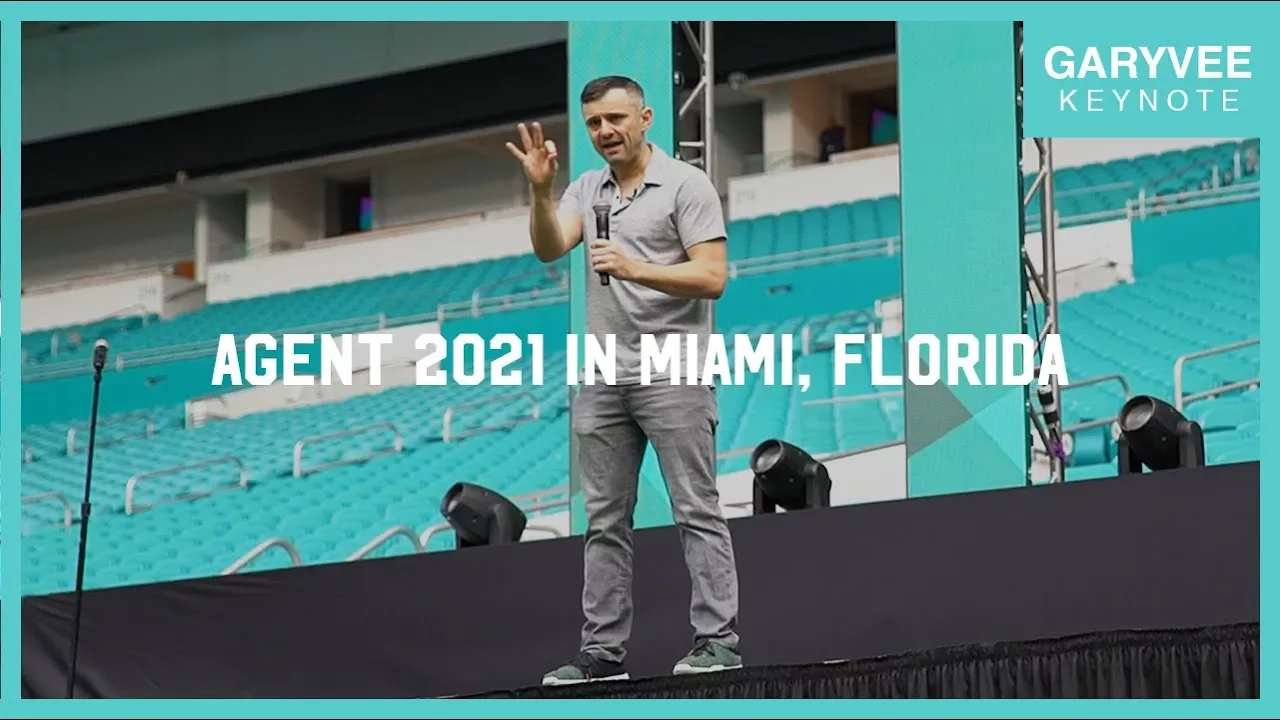 Why You Should Invest in Yourself on Social Media | Agent 2021 Keynote in Miami, Florida