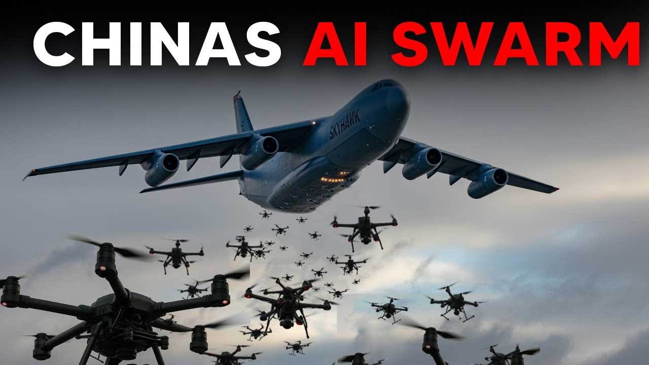 Chinas New AI Drone Swarm  Is Concerning (Jiutian SS-UAV)