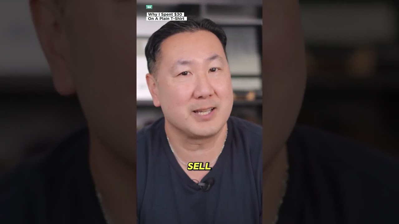 Why I Spent $30 On A Plain T-Shirt #ecommerce #business #businessowner #smallbusiness #entrepreneur