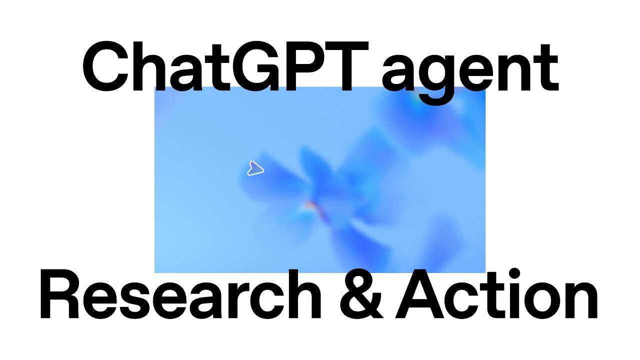 ChatGPT agent Does Research & Actions