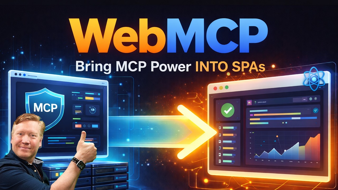 WebMCP is MCP for Single Page Apps!