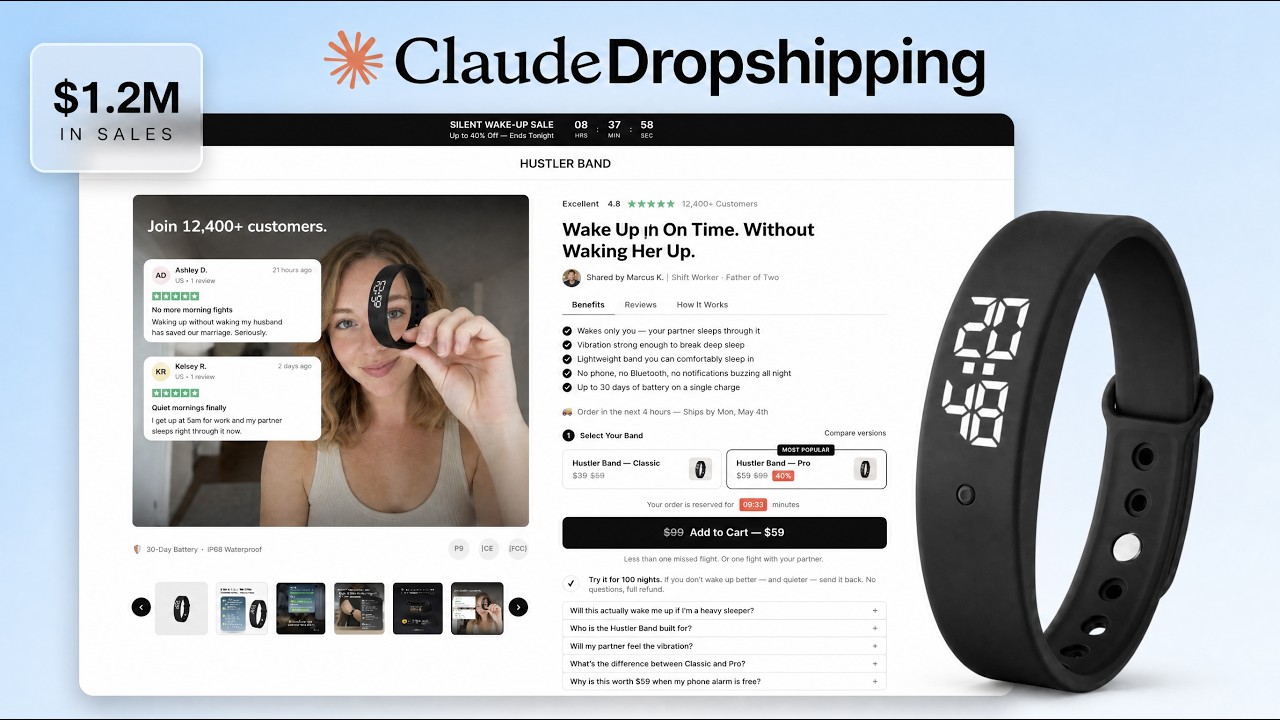Claude Dropshipping: How I Built A $1.2m Store With Claude Design