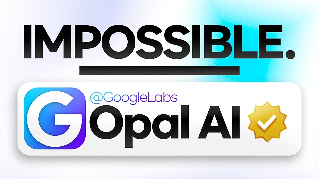 Google Opal: New FREE AI Super Agent!