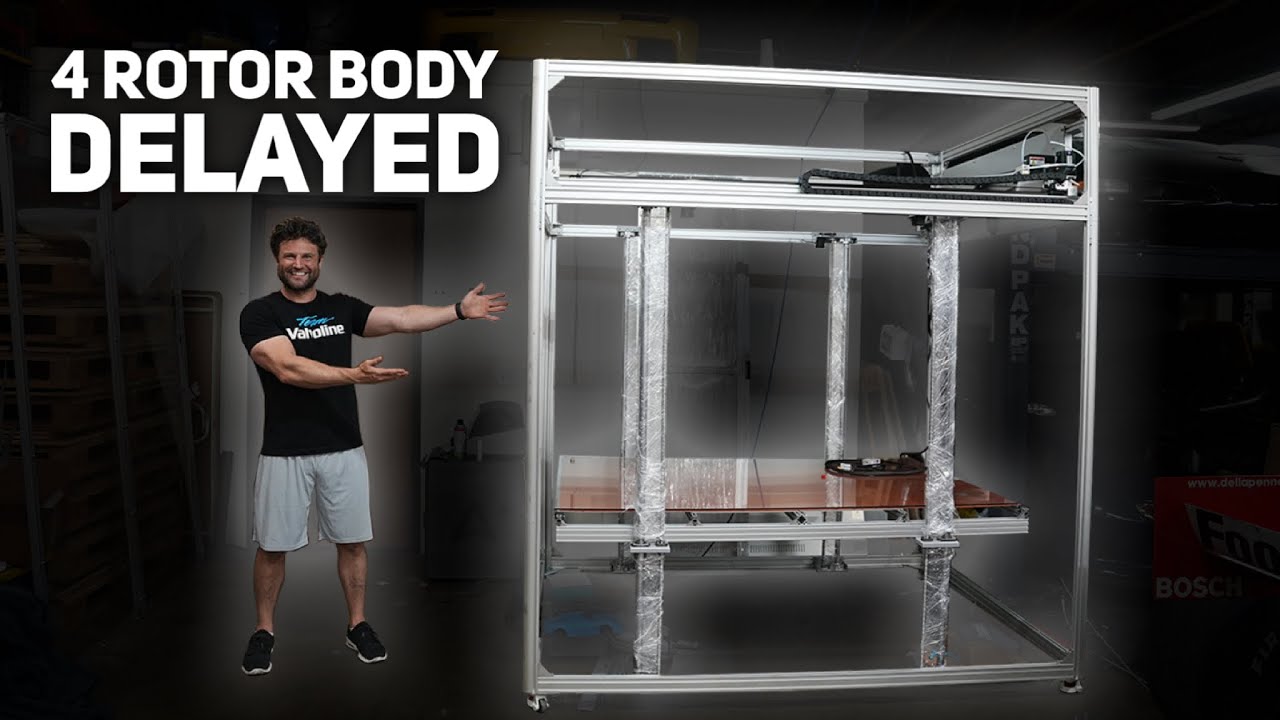I Bought the Largest 3D Printer and it showed up DESTROYED