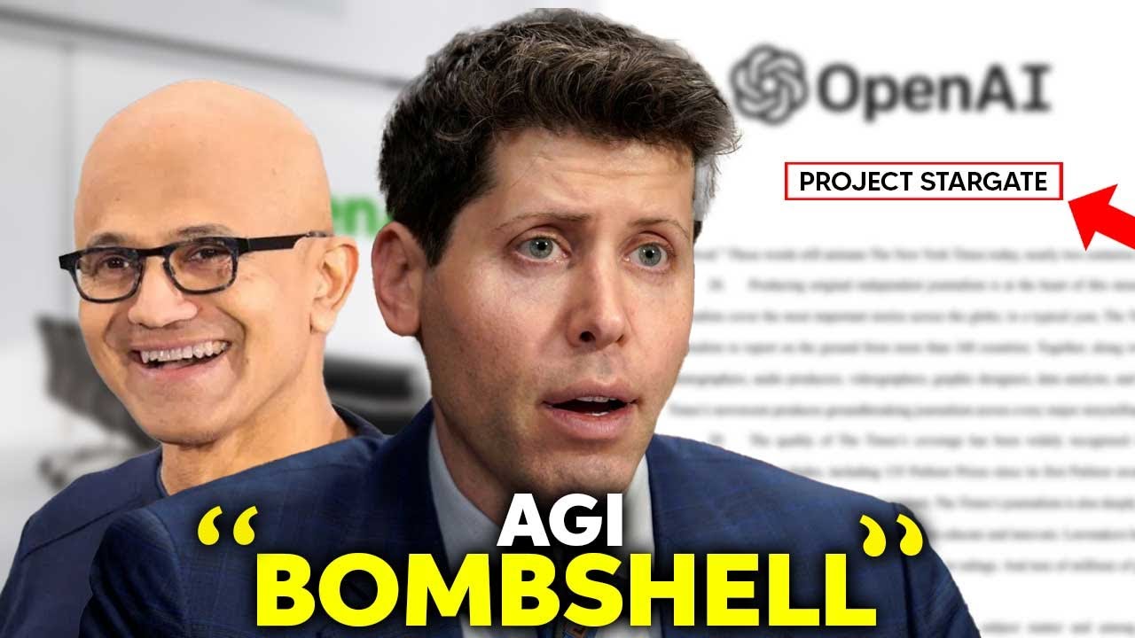 Microsoft And OpenAI Drop “AGI BOMBSHELL” – “PROJECT STARGET” – Superintelligence by 2028