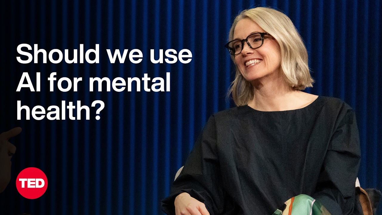 The Mental Health AI Chatbot Made for Real Life | Alison Darcy | TED