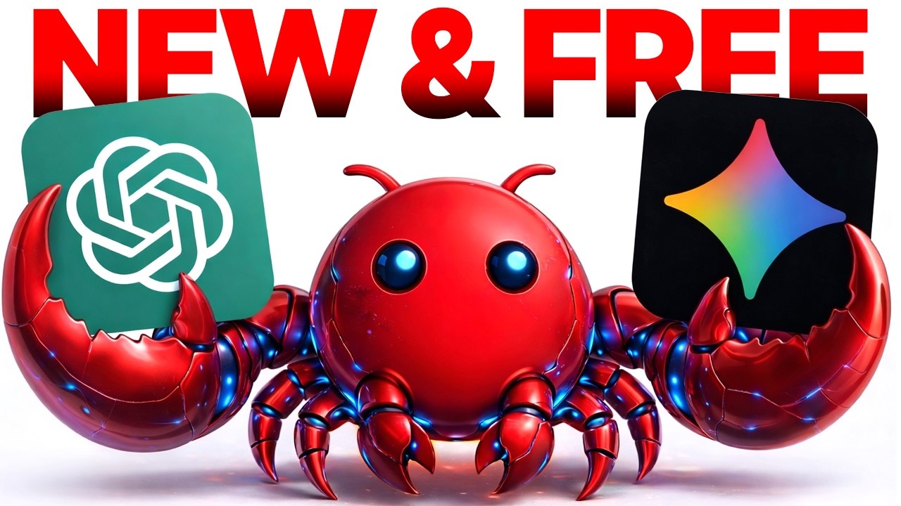 NEW FREE OpenClaw Update - GPT 5.4 + Gemini 3.1 Flash-Lite + Agents