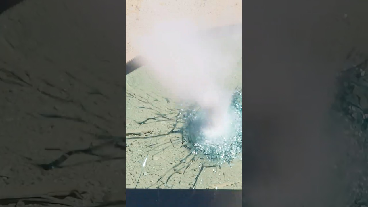 Bulletproof Glass Test