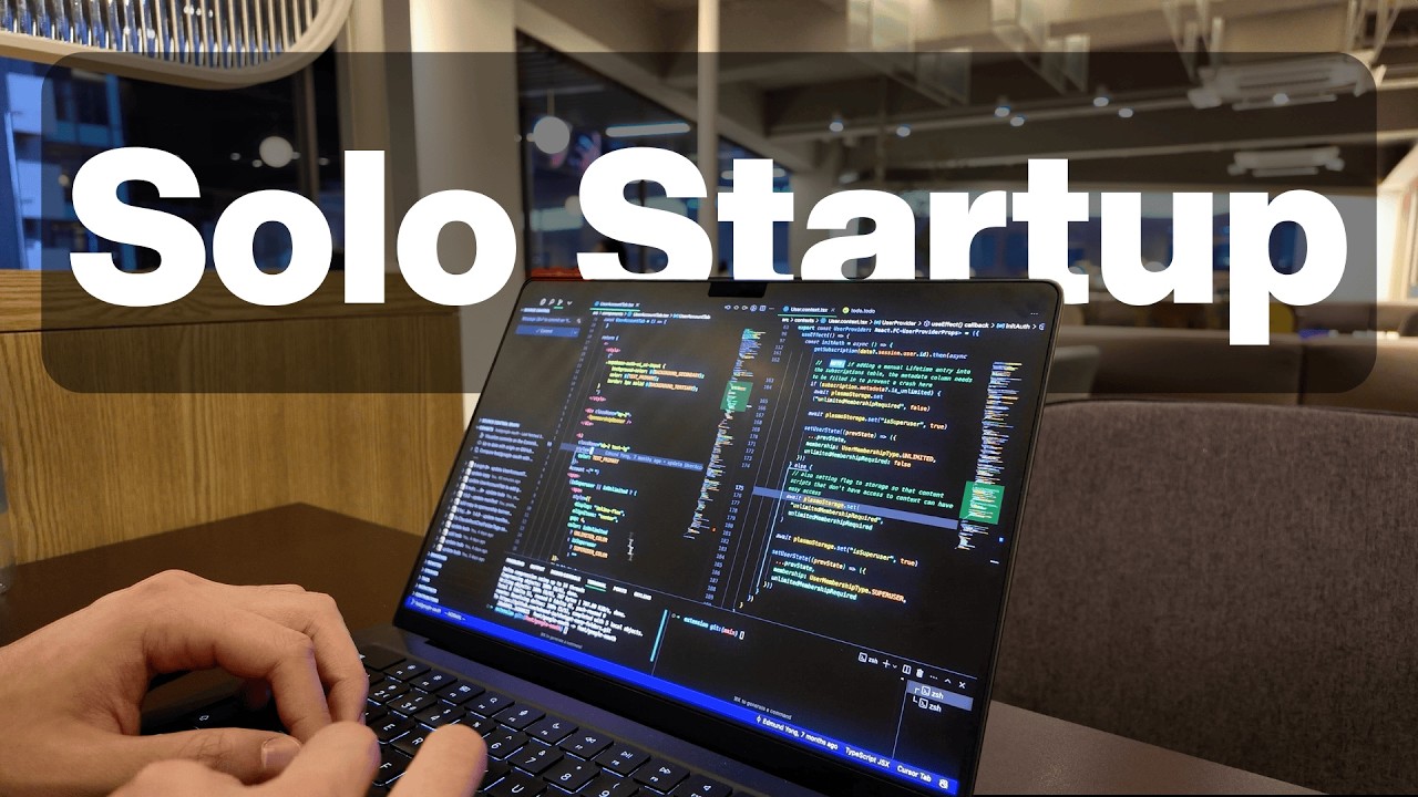 Building a Solo Startup in my 20s (realistic coding vlog)