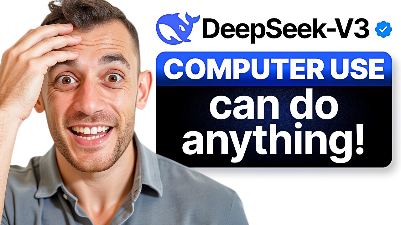 NEW Deepseek-V3 Computer Use AI Agents are INSANE (FREE!) 🤯