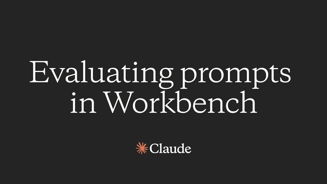 Evaluate prompts in the Anthropic Console