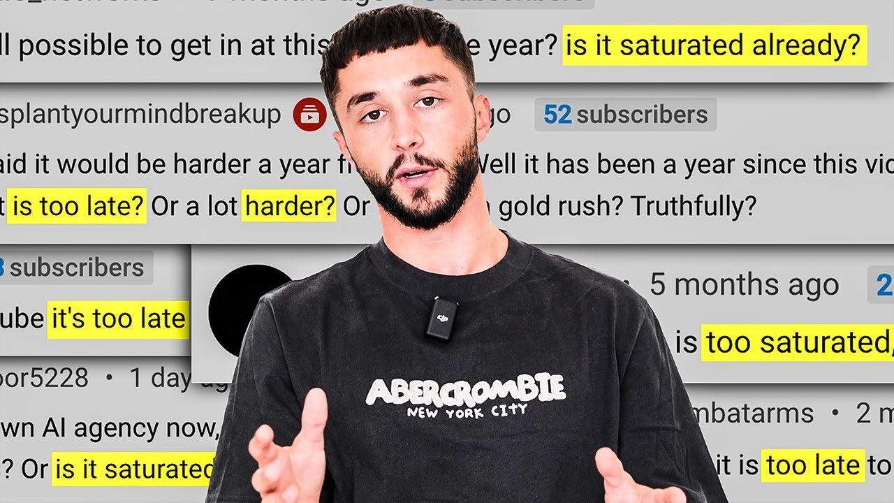 Is it too late to start an AI Agency?