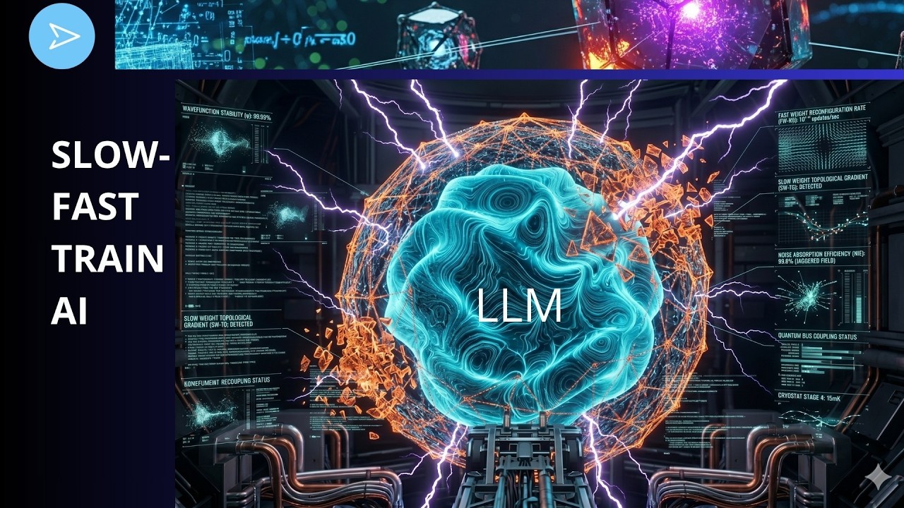 Why LLMs Need Two Timescales of Learning