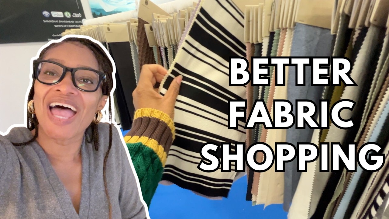 Sustainable Fabric Shopping at a Trade Show | Sewing with Better Materials
